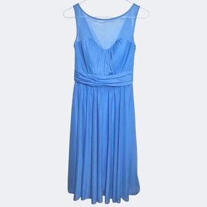 David"s Bridal 6 Sky Blue Dress Bridesmaid Prom Dance‎ Special Occasion Y2K